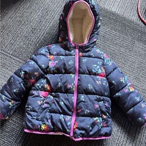 GAP Cream Sherpa Jacket for Toddlers